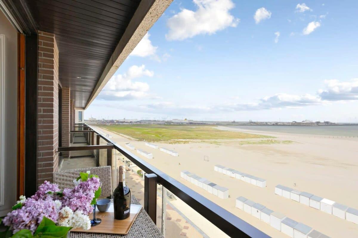 Huswell - Studio With Great Sea View On Terrace Knokke-Heist Exteriör bild